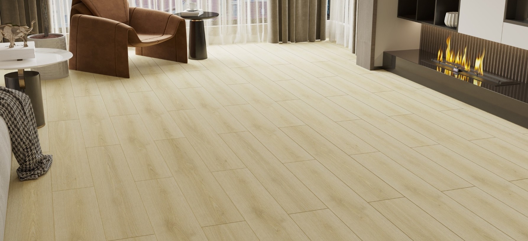 AGT Pera 8 mm Orkide PRK1204 laminat parke uygulama görseli