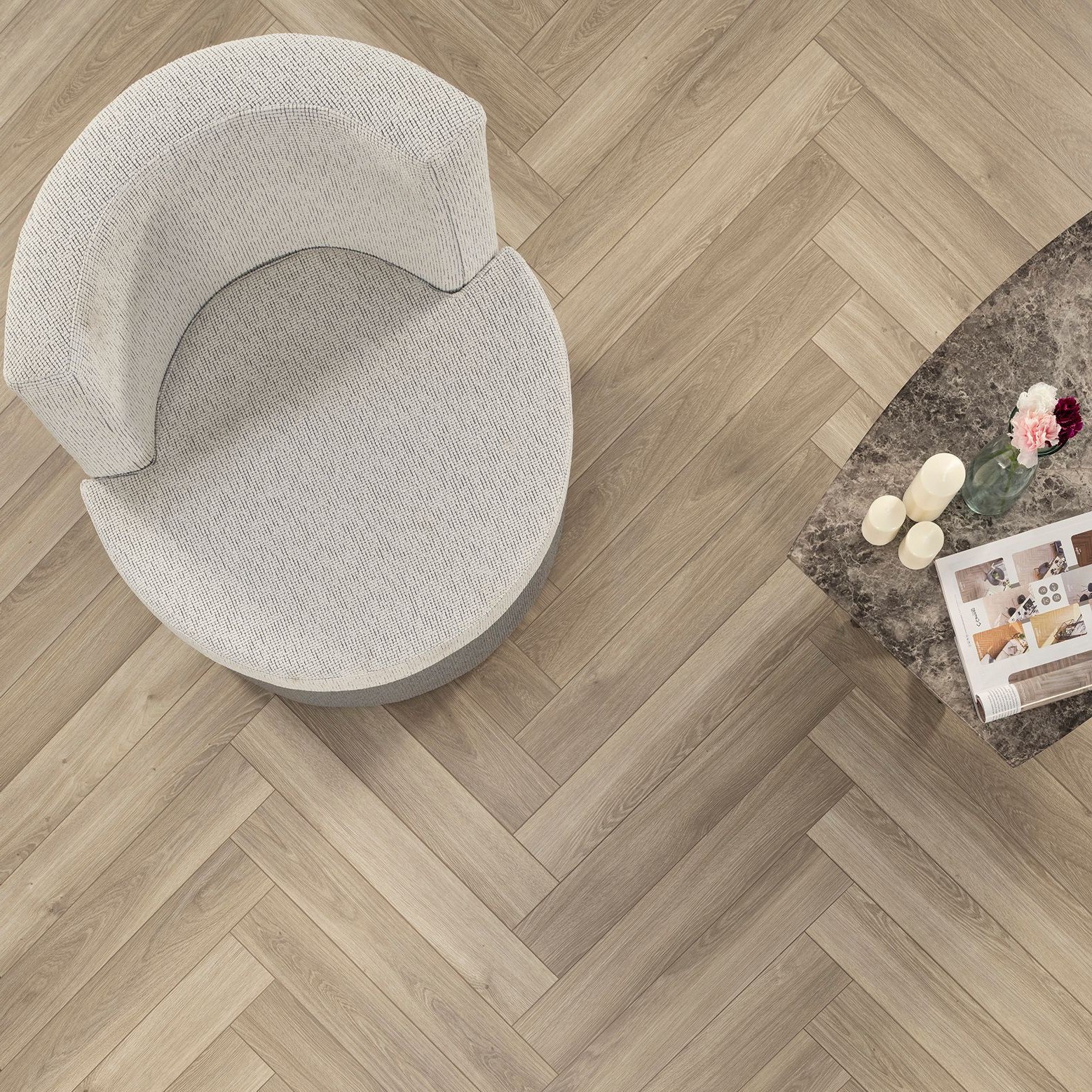 Çamsan Diamond Freya 8000 laminat parke uygulama görseli