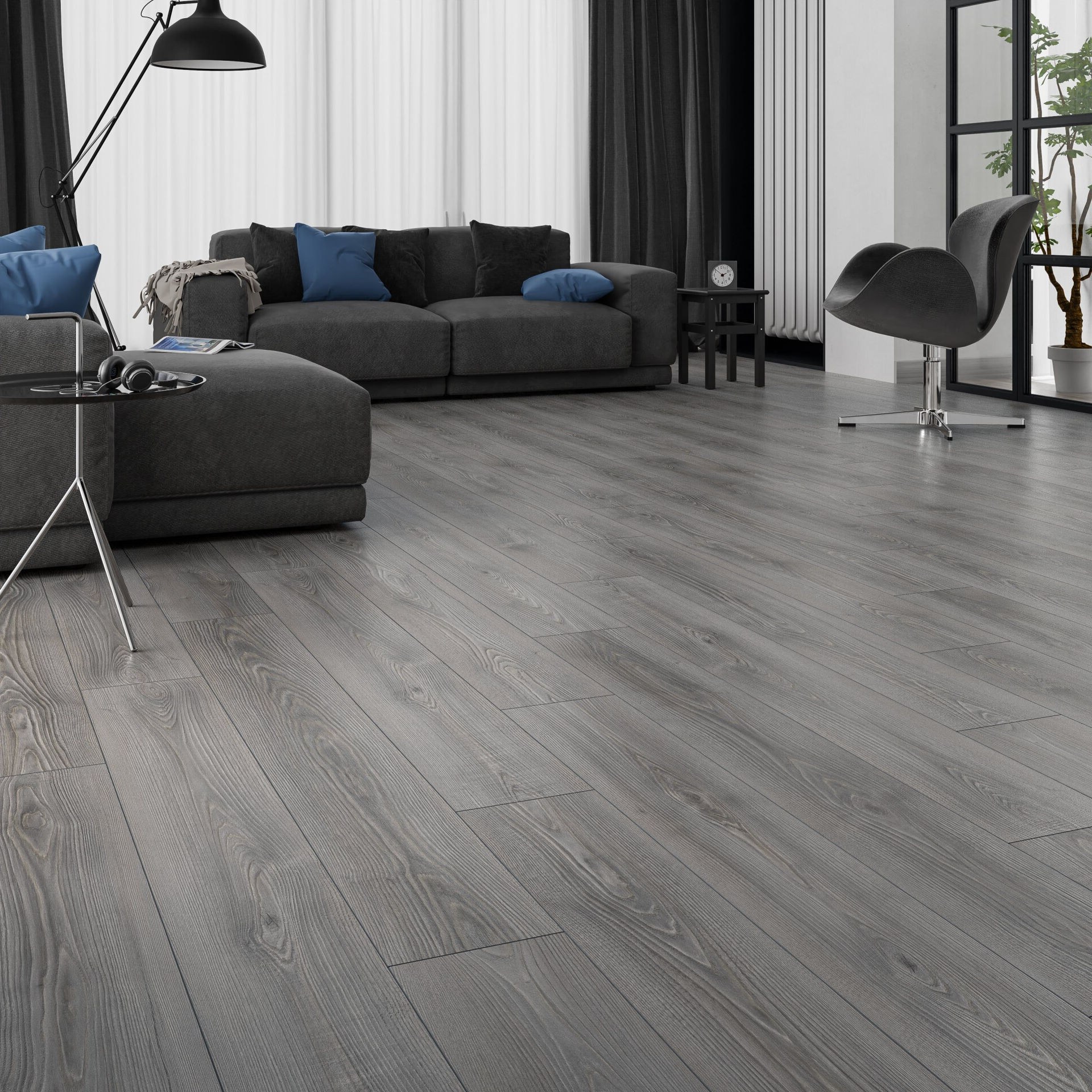 Çamsan Gloria Karpat 6001 laminat parke uygulama görseli