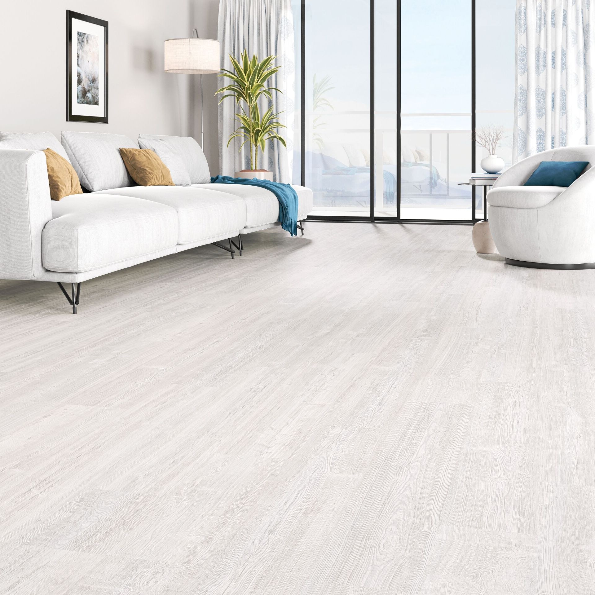 Çamsan Klasik Batı Çam 702 laminat parke uygulama görseli