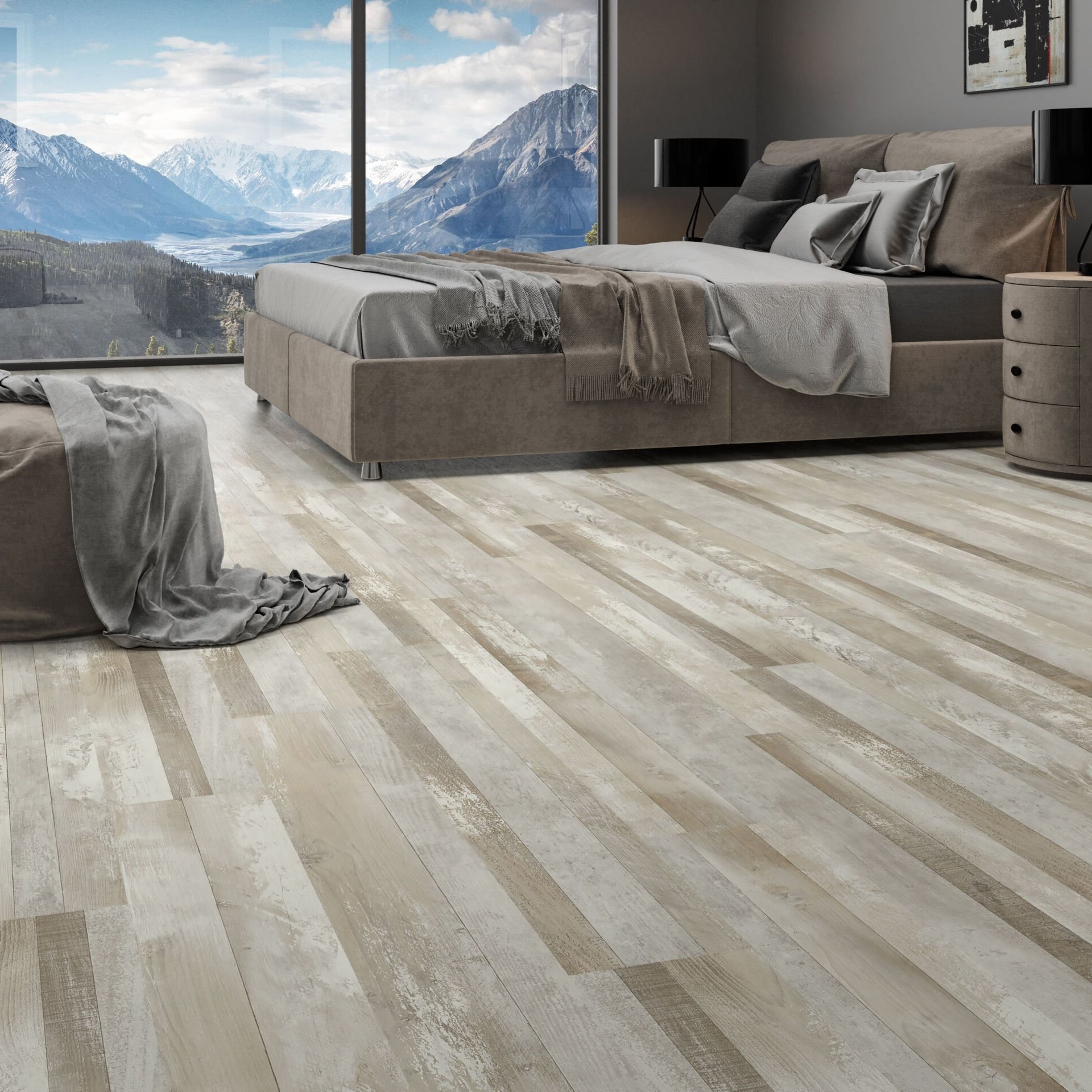 Çamsan Klasik Efes Çam 713 laminat parke uygulama görseli