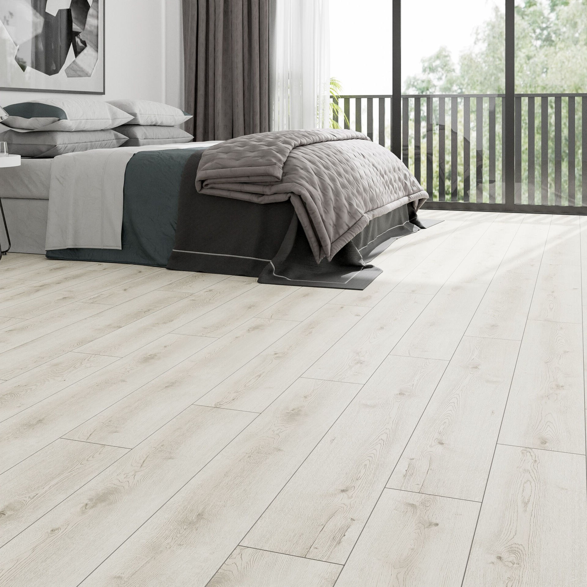 Çamsan Modern Long Sofya Meşe 723 laminat parke uygulama görseli