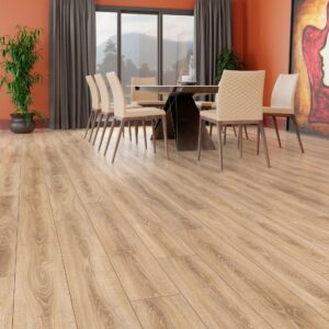 Çamsan Platinum Rustik Meşe 615 laminat parke uygulama görseli