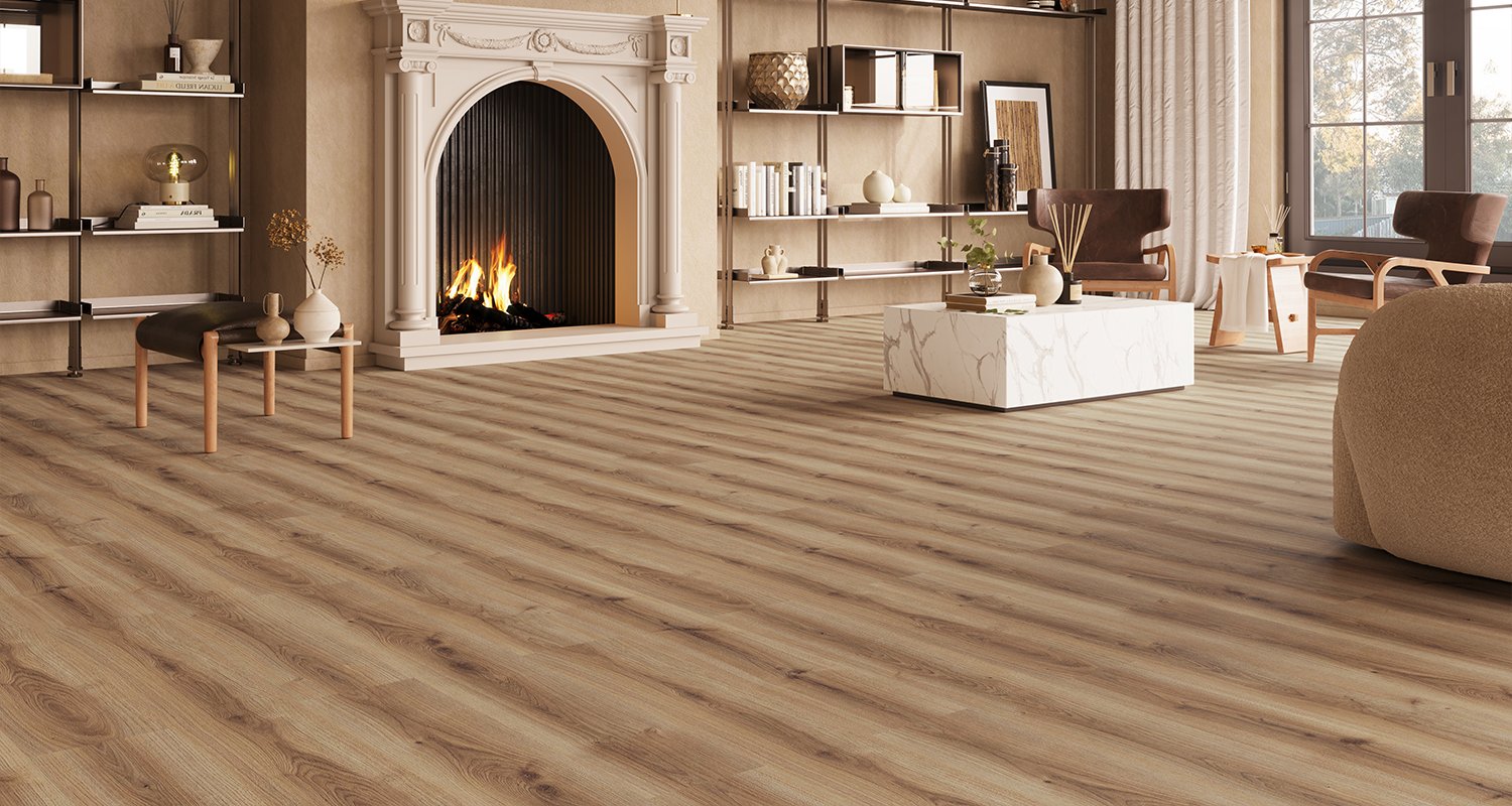 Floorpan Classic Otantik Meşe FC087 laminat parke uygulama görseli