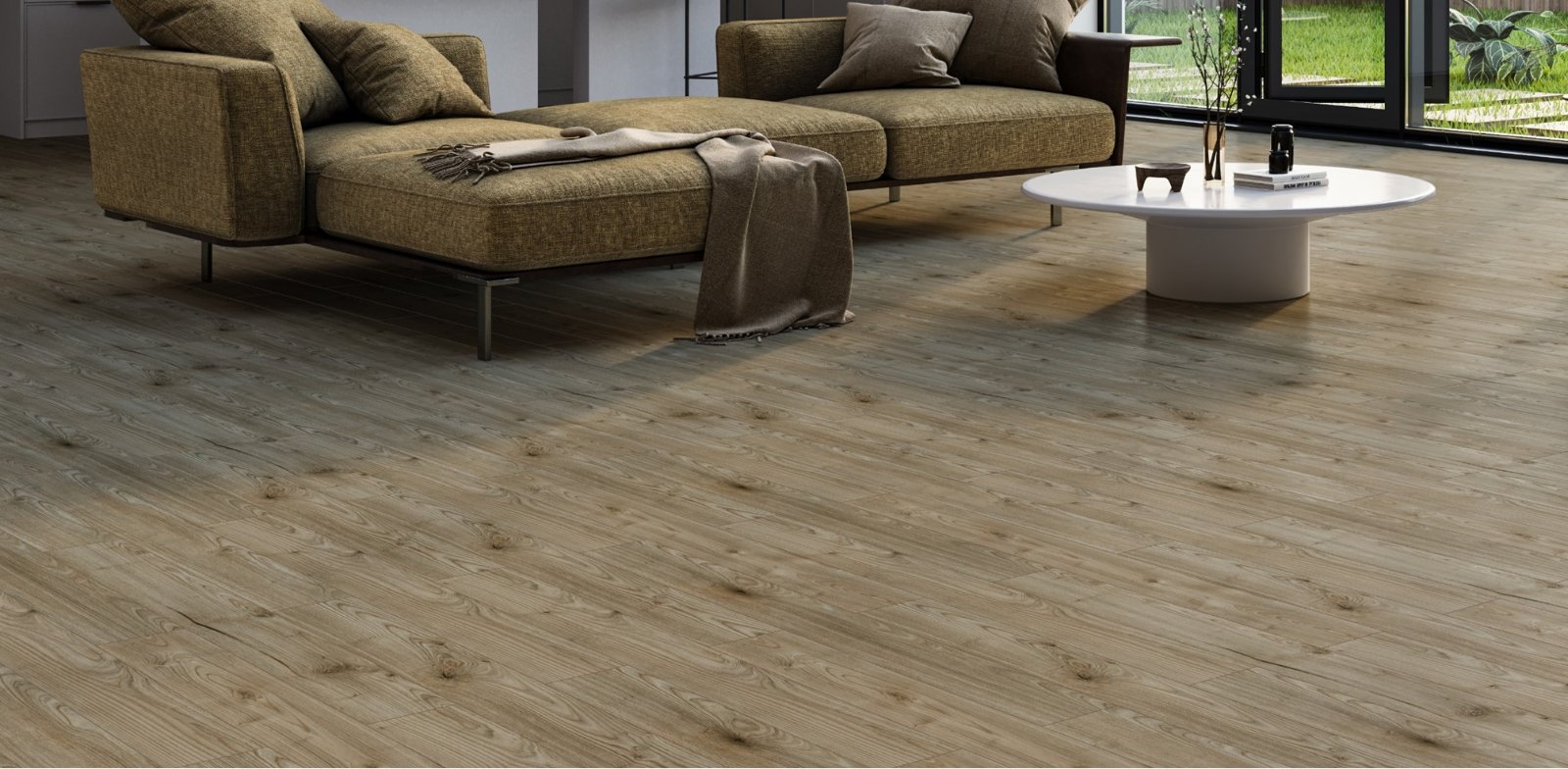 Floorpan Orion Bronze Flare FOB004 laminat parke uygulama görseli