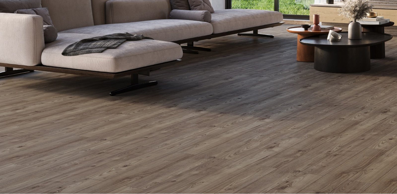 Floorpan Orion Bronze Polaris FOB006 laminat parke uygulama görseli