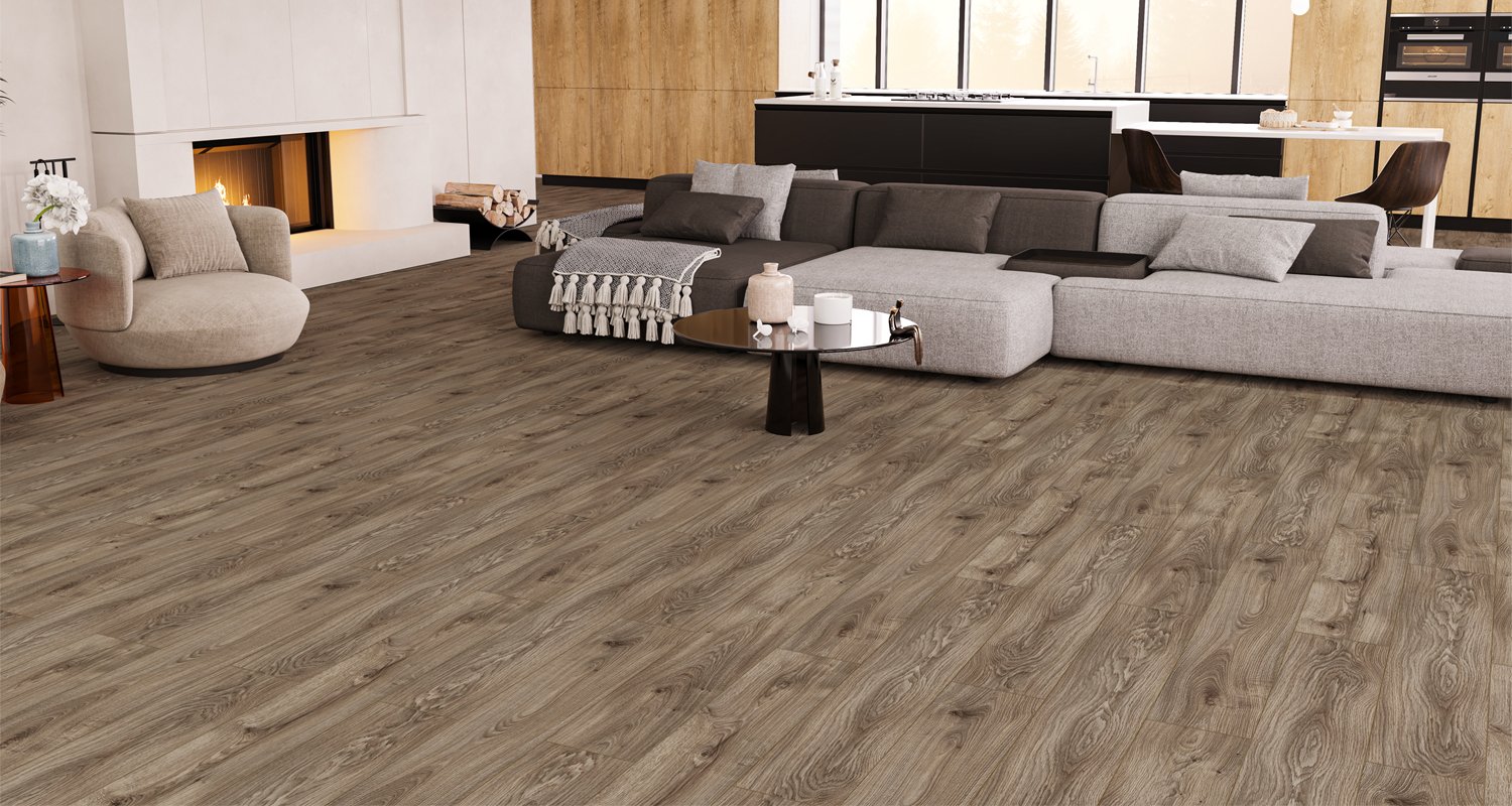 Floorpan River Delaware Meşe FRV003 laminat parke uygulama görseli