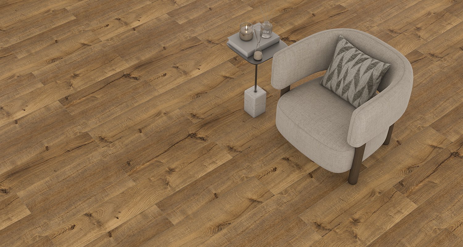 Floorpan River Erne Meşe FRV008 laminat parke uygulama görseli 2
