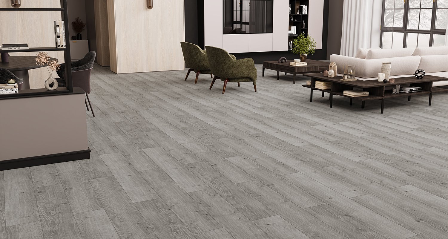 Floorpan River Nile Oak FRV006 laminat parke uygulama görseli