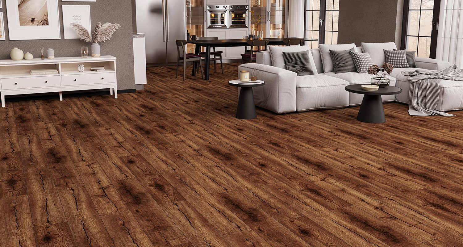 Floorpan River Thames Meşe FRV005 laminat parke uygulama görseli