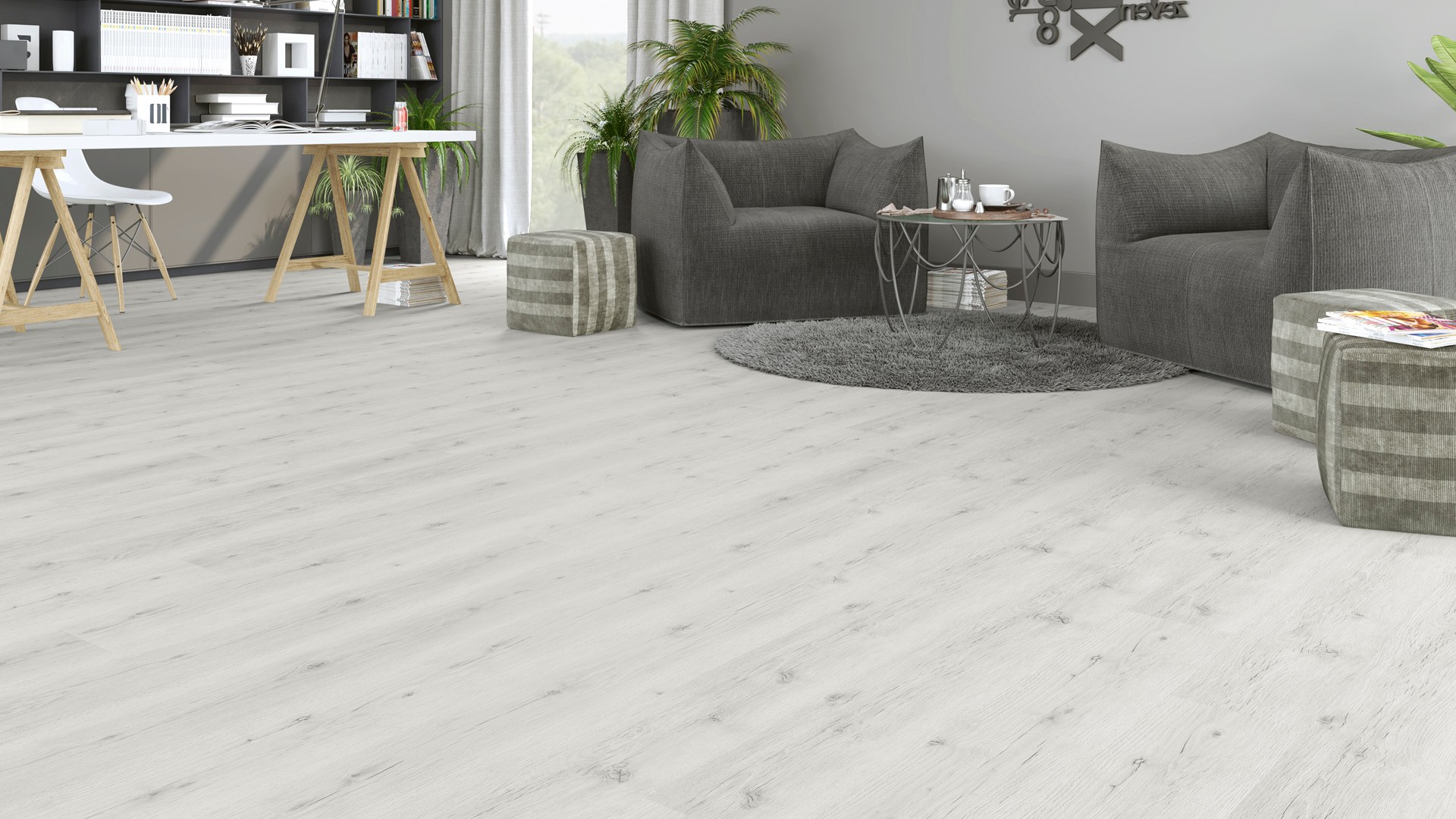 Yıldız Entegre TerraClick Kuvars laminat parke uygulama görseli
